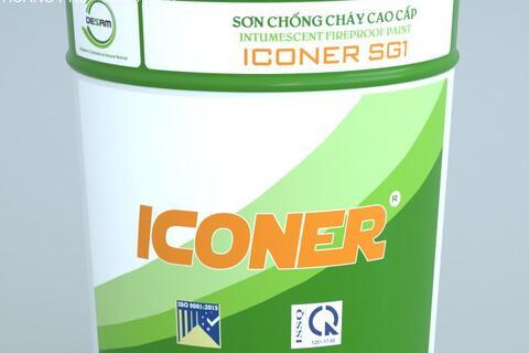 Sơn Chống Cháy Cho Thép ICONER sản xuất bởi DESAM