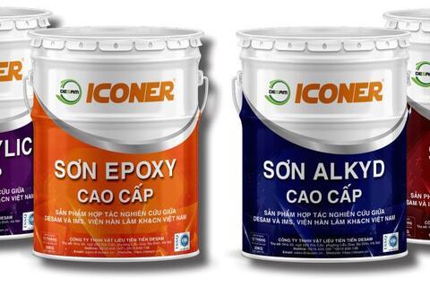 Sơn phủ màu ICONER