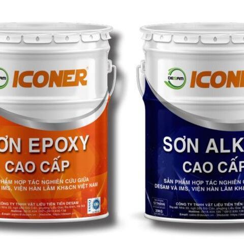 Sơn phủ màu ICONER